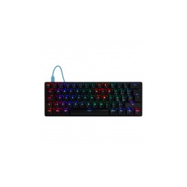Teclado Gamer Game Factor KBG560 RGB, Teclado Mecánico, Switch Blue, Alámbrico, Negro (Español)