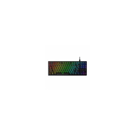 Teclado Gamer HyperX Alloy Origins Core TKL RGB, Teclado Mecánico, HyperX Blue Switch, Alámbrico, Negro (Inglés)