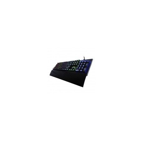 Teclado Gamer Yeyian Flare Serie 2000 RGB, Teclado Mecánico, Outemu Red, Alámbrico, Negro (Español)