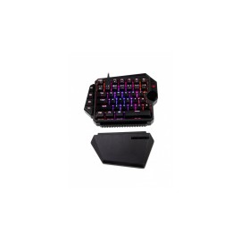 Teclado Gamer Balam Rush Dominate GK540 RGB Una Mano, Teclado Mecánico, Switch Blue, Alámbrico, Negro (Español)