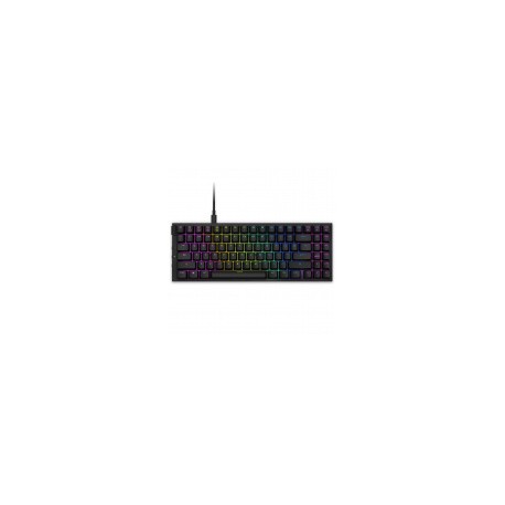 Teclado NZXT Mini TKL, Alámbrico, USB, Negro (Inglés)