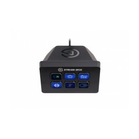 Teclado Elgato Stream Deck Mini, 6 Teclas, Alámbrico, USB, Negro