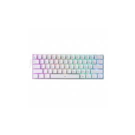 Teclado Gamer Redragon Dragonborn K630 RGB, Teclado Mecánico, Switch Redragon Brown, Alámbrico, Blanco (Inglés)