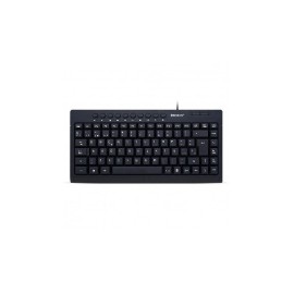 Teclado BRobotix 963067, Alámbrico, USB, Negro (Español)