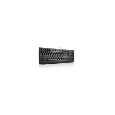 Teclado Lenovo Essential, Alámbrico, USB, Negro (Español)