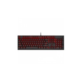 Teclado Gamer Corsair K60 PRO Red, Teclado Mecánico, Switch Cherry Viola, Alámbrico, Negro (Español)