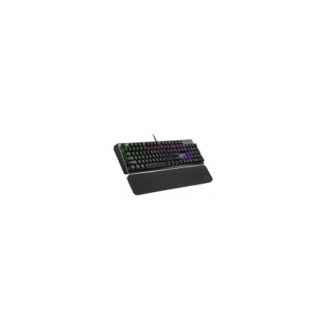 Teclado Gamer Cooler Master CK550 V2 RGB, Teclado Mecánico, Switch Blue, Alámbrico, Negro (Inglés)