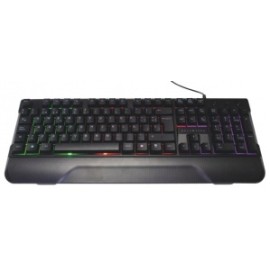 Teclado Gamer Balam Rush Apolo RGB, Alámbrico, Negro (Español)