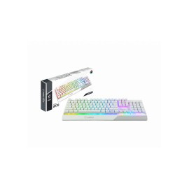 Teclado Gamer MSI Vigor GK30, Teclado Mecánico, USB, Blanco (Inglés)