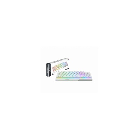 Teclado Gamer MSI Vigor GK30, Teclado Mecánico, USB, Blanco (Inglés)