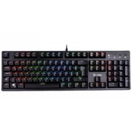 Teclado Gamer VSG Alnilam RGB, Teclado Mecánico, Switch Kailh Brown, Alámbrico, Negro (Español)