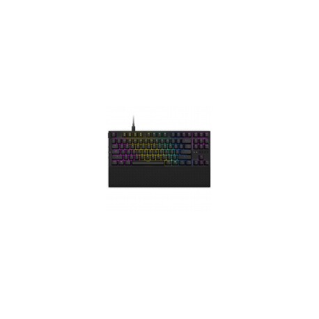 Teclado NZXT TKL, Alámbrico, USB, Negro (Inglés)