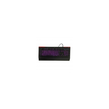 Teclado Gamer Eagle Warrior Iron RGB, Alámbrico, Negro (Español)