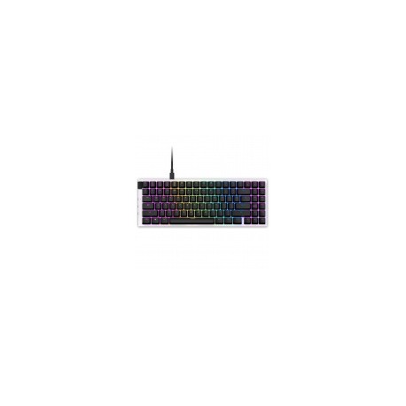 Teclado NZXT Mini TKL, Alámbrico, USB, Blanco (Inglés)
