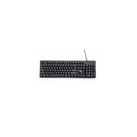 Teclado Gamer Raiju MK01 LED RGB, Mecánico, Alámbrico, Negro (Inglés)