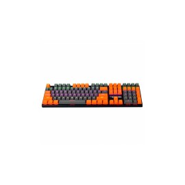 Teclado Gamer Gamdias HERMES M5A, Teclado Mecánico, Switch Gamdias Blue, Alámbrico, Negro (Inglés)