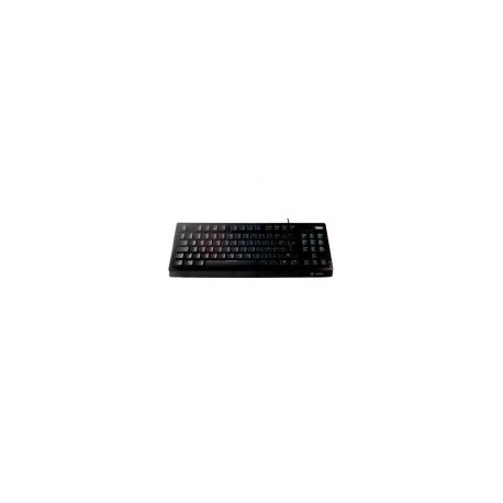 Teclado Gamer VSG Quasar RGB, Teclado Mecánico, Outemu Brown, Alámbrico, Negro (Español)