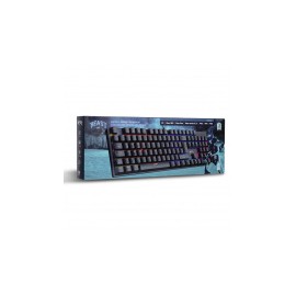 Teclado Gamer STF Mobile Beast Abysmal Armor Tournament RGB, Teclado Mecánico, Alámbrico, Negro (Español)