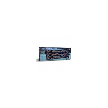 Teclado Gamer STF Mobile Beast Abysmal Armor Tournament RGB, Teclado Mecánico, Alámbrico, Negro (Español)