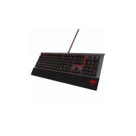 Teclado Gamer Patriot V730, Teclado Mécanico, Swicth Kailh Brown, Alámbrico. Negro (Inglés)