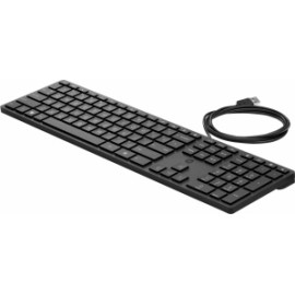 Teclado HP 320K, Alámbrico, USB, Negro (Inglés)