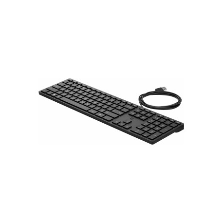Teclado HP 320K, Alámbrico, USB, Negro (Inglés)