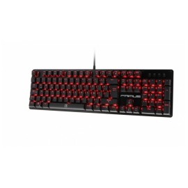 Teclado Gamer Primus BALLISTA 100T LED Rojo, Teclado Mecánico, Switch Rojo Primus, Alámbrico, Negro (Español)