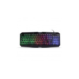 Teclado Gamer STF Mobile Beast Abysmal Armor Force RGB, Alámbrico, Negro (Español)