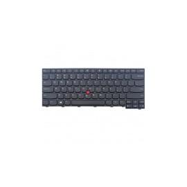 Teclado para Laptop Lenovo, Alámbrico, Negro, Compatible con ThinkPad E470 (Español)