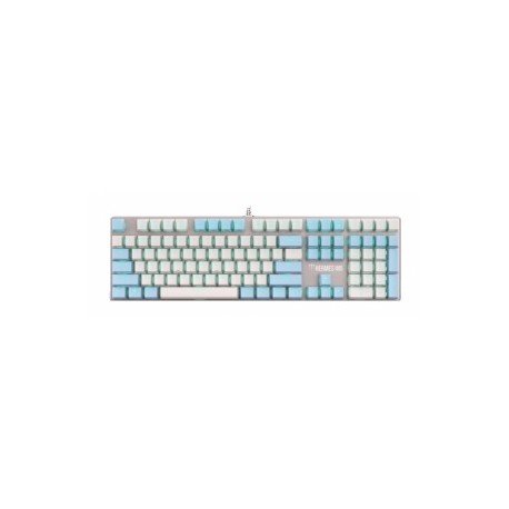 Teclado Gamer Gamdias HERMES M5 LED Blue, Teclado Mecánico, Alámbrico, Azul/Blando (Inglés)