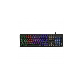 Teclado Gamer STF Mobile Beast Abysmal Armor RGB, Teclado Mecánico, Alámbrico, Negro (Inglés)