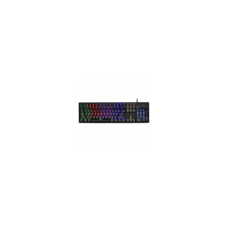 Teclado Gamer STF Mobile Beast Abysmal Armor RGB, Teclado Mecánico, Alámbrico, Negro (Inglés)