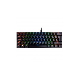 Teclado Gamer VSG Mintaka RGB 60%, Teclado Mecánico, Switch Kailh Blue, Alámbrico, Negro (Español)