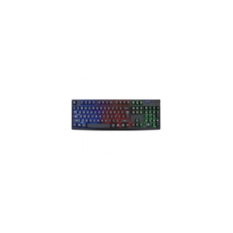 Teclado Gamer BRobotix K630 RGB, Alámbrico, Negro (Inglés)