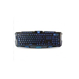 Teclado Gamer BRobotix M200 RGB, Alámbrico, Negro (Inglés)