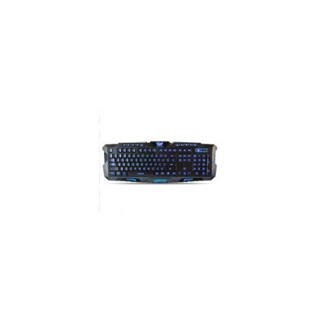Teclado Gamer BRobotix M200 RGB, Alámbrico, Negro (Inglés)