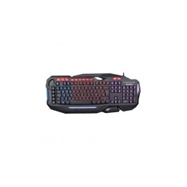 Teclado Gamer Steren Xtreme RGB, Teclado Mecánico, Alámbrico, USB, Negro (Español)