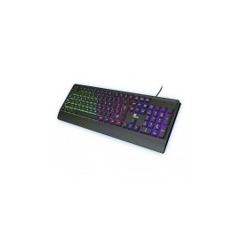 Teclado Gamer XZEAL XTK-505S RGB, Alámbrico, Negro (Español)