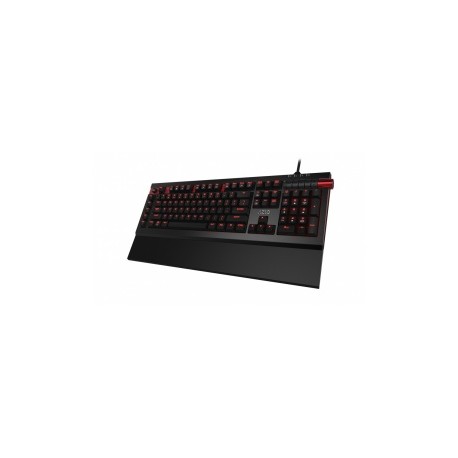 Teclado Gamer AZIO MGK Armato 01 LED Rojo, Teclado Mécanico, Cherry MX Brown, Alámbrico, Negro (Inglés)