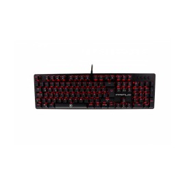 Teclado Gamer Primus Ballista 100T LED Rojo, Teclado Mecánico, Switch Red Primus, Alámbrico, Negro (Español)