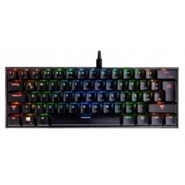 Teclado Gamer VSG Mintaka RGB 60%, Teclado Mecánico, Switch Kailh Red, Alámbrico, Negro (Español)