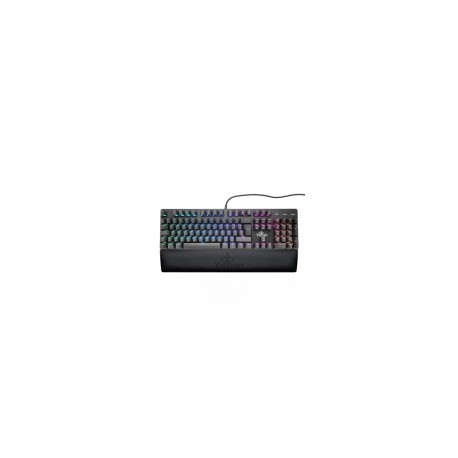 Teclado Gamer Yeyian Kusari RGB, Teclado Mecánico, Switch Outemu Blue, Alámbrico, Negro (Español)