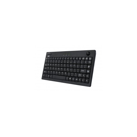 Teclado Adesso AKB-310UB, Alámbrico, USB, Negro (Inglés)