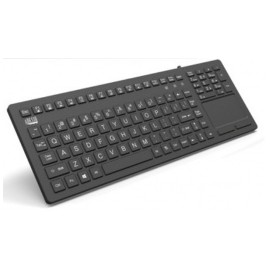 Teclado Adesso AKB-270UB, Alámbrico, USB, Negro (Inglés)