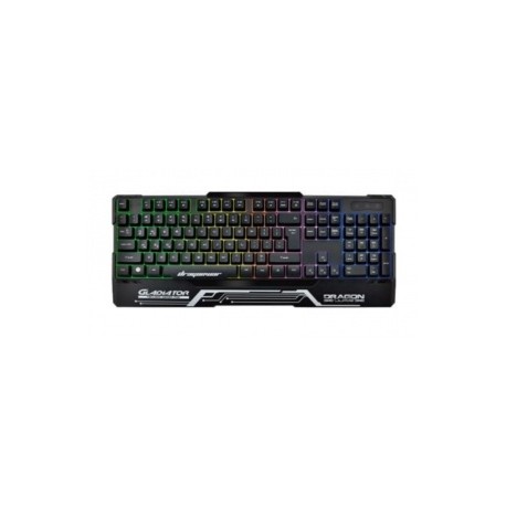 Teclado Gamer Nextep Dragon XT RGB, Alámbrico, USB, Negro