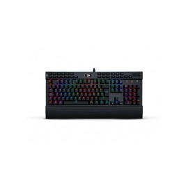 Teclado Gamer Redragon Yama K550 RGB, Teclado Mecánico, Switch Redragon Purple, Alámbrico, Negro (Español)