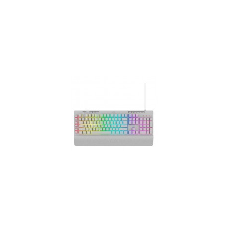 Teclado Gamer Redragon Shiva RGB, Alámbrico, Blanco (Español)