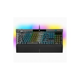 Teclado Gamer Corsair K100 RGB, Teclado Mecánico, Corsair OPX, Alámbrico, Negro (Inglés)