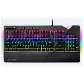 Teclado Gamer ASUS XA01 ROG Strix Flare RGB, Teclado Mecánico, Cherry MX Red, Alámbrico, Negro (Inglés)
