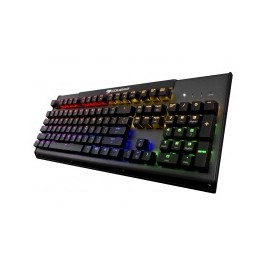 Teclado Gamer Cougar Ultimus RGB, Teclado Mecánico, Cherry MX Red, Alámbrico, Negro